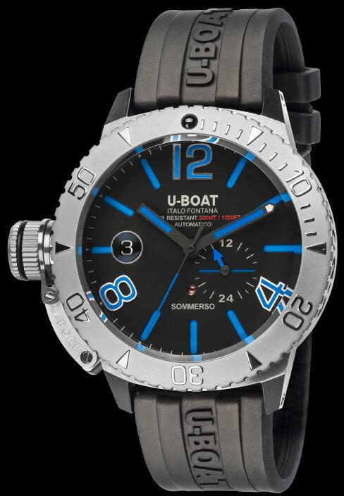 U-BOAT Classico SOMMERSO BLUE 9014 Replica Watch